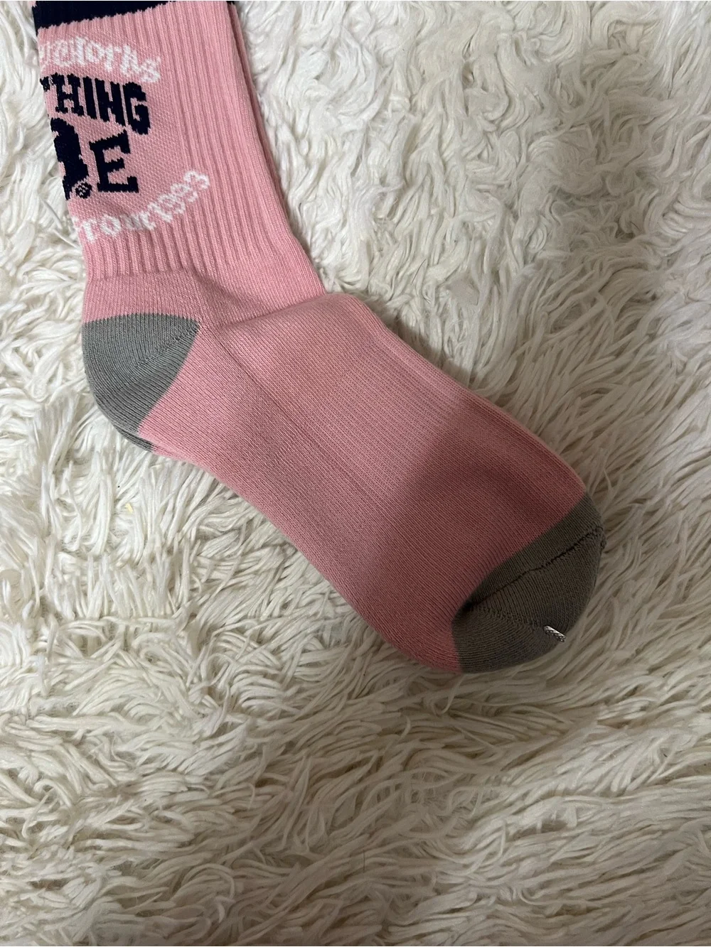 Bape crew socks logo striped men’s or women’s Unisex size 8-11